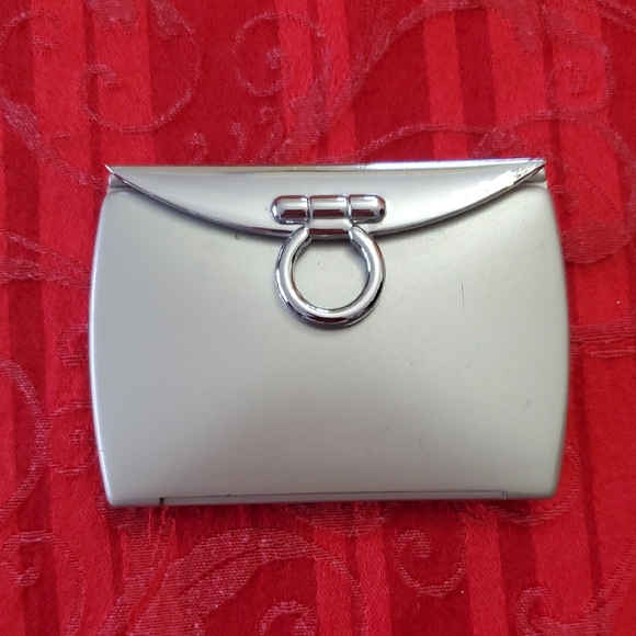 Accessories - Silver Compact Mirror